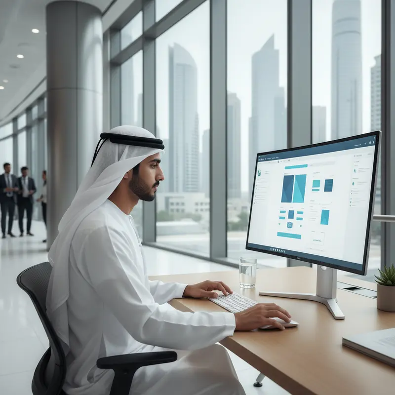 Modern cloud-managed workspace with thin-client device