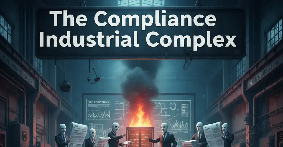 Chapter 1 — The Compliance Industrial Complex